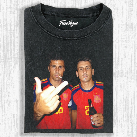 Spain Football Style Tee 1.3 - FUSEVOGUE