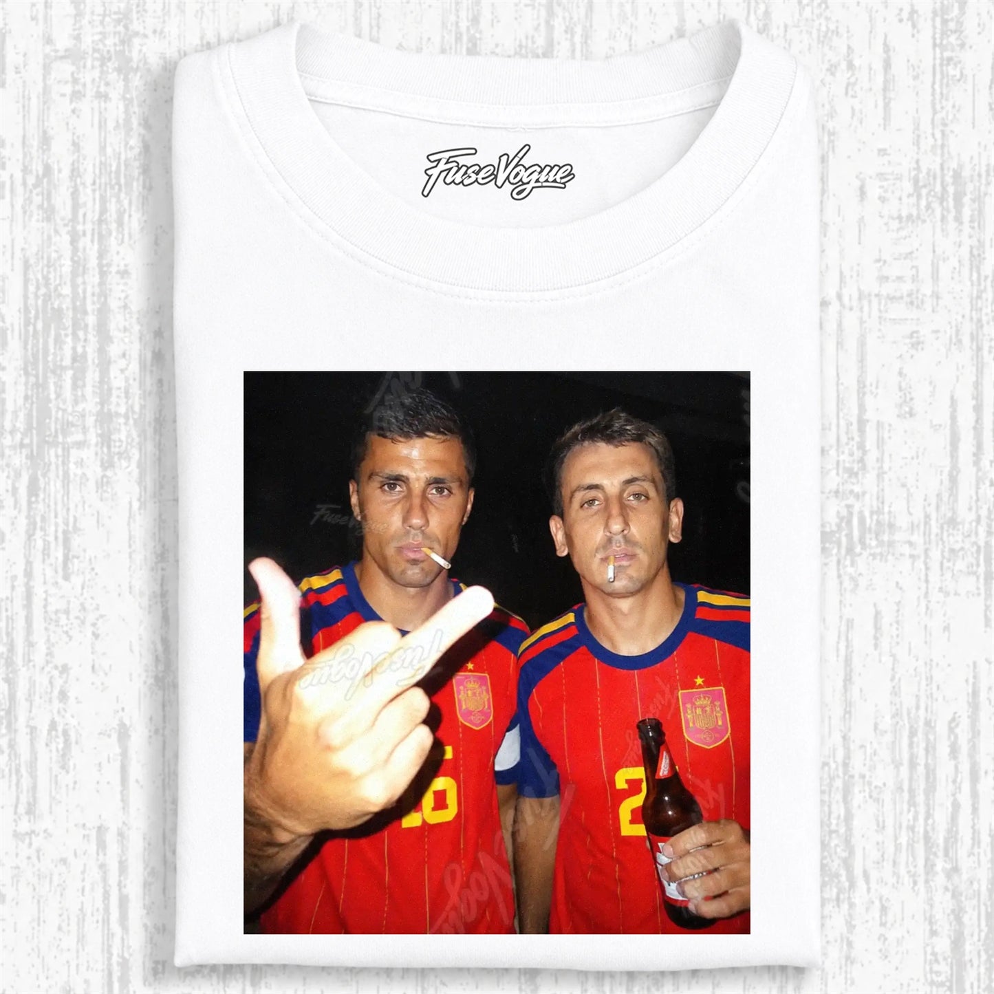 Spain Football Style Tee 1.3 - FUSEVOGUE
