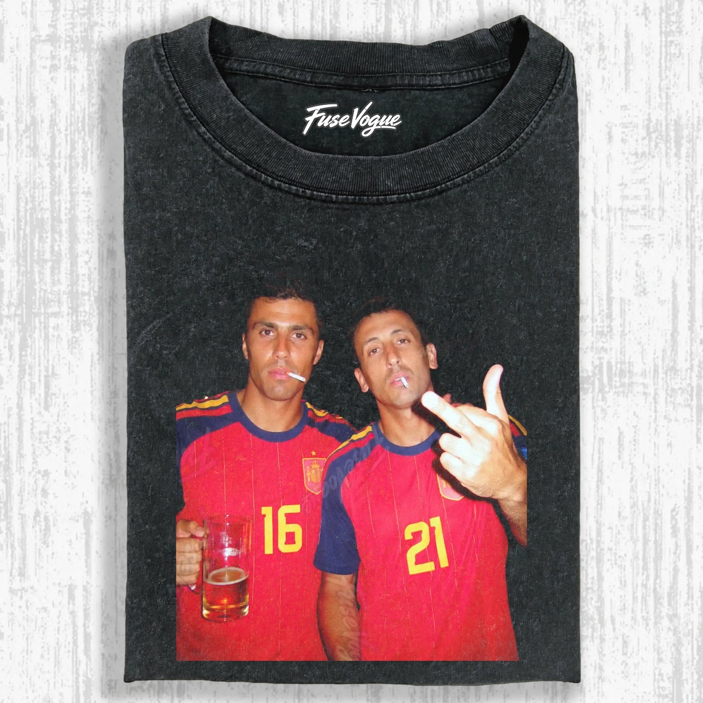 Spain Football Style Tee 1.4 - FUSEVOGUE