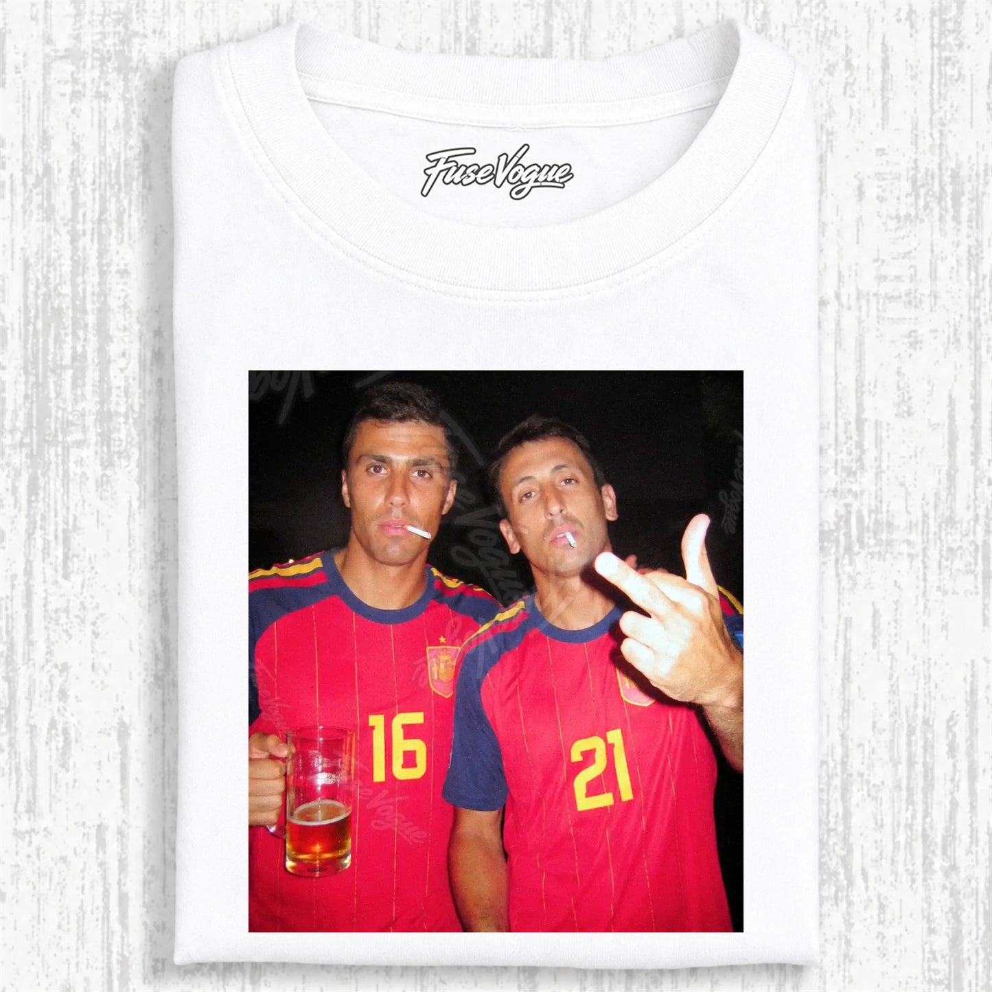 Spain Football Style Tee 1.4 - FUSEVOGUE