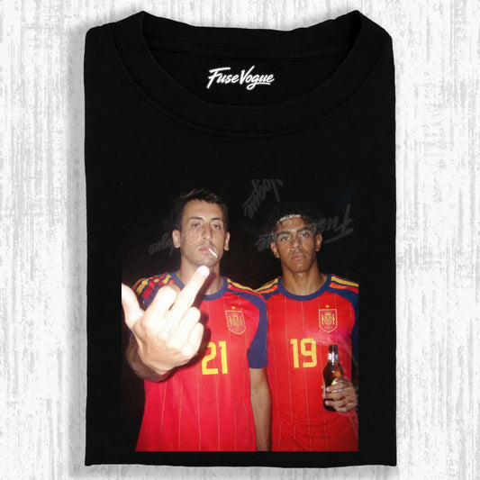 Spain Football Style Tee 1.6 - FUSEVOGUE