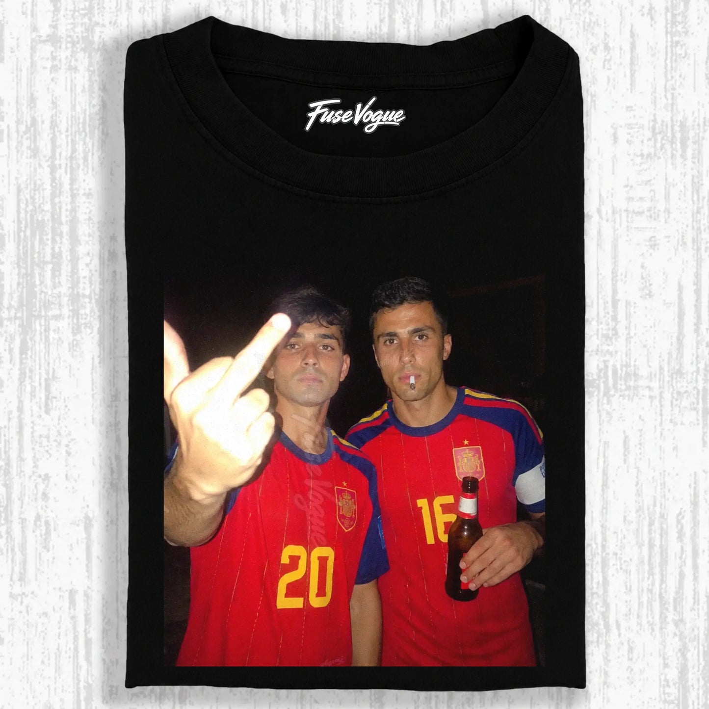 Spain Football Style Tee 1.7 - FUSEVOGUE