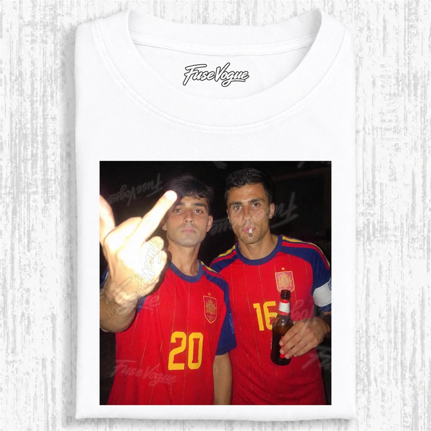 Spain Football Style Tee 1.7 - FUSEVOGUE