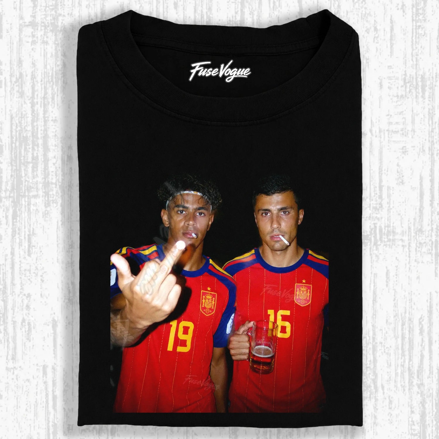 Spain Football Style Tee 1.9 - FUSEVOGUE