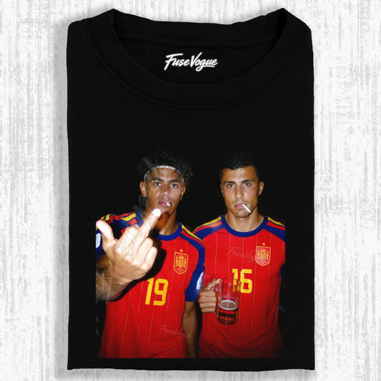 Spain Football Style Tee 1.9 - FUSEVOGUE
