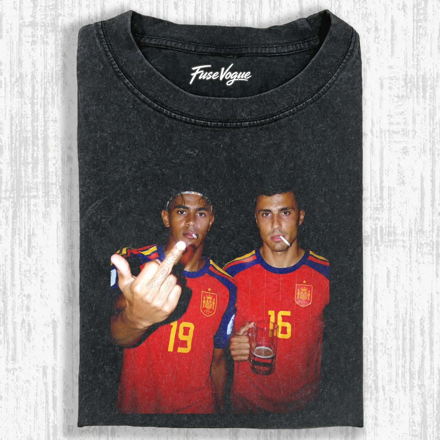 Spain Football Style Tee 1.9 - FUSEVOGUE