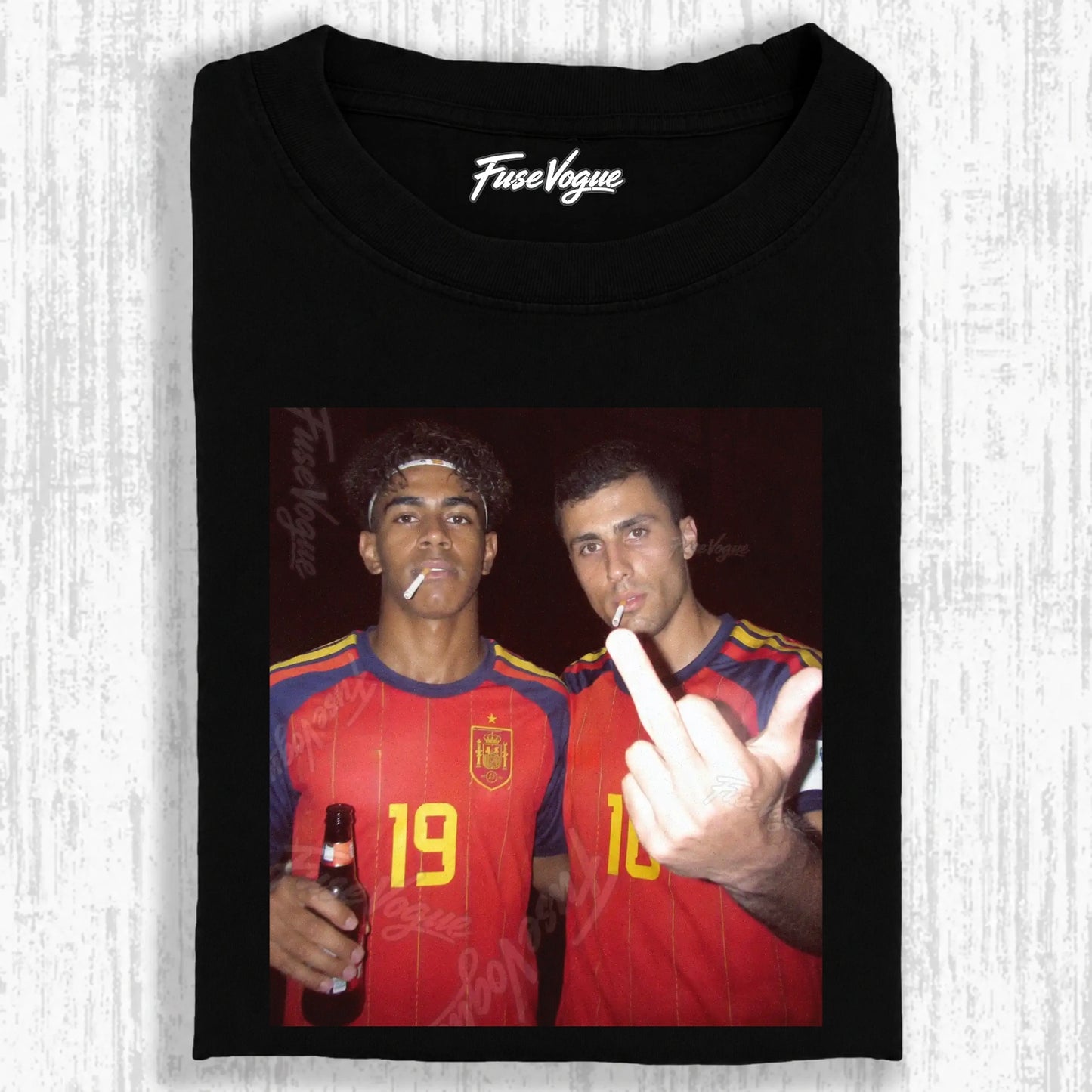 Spain Football Style Tee 2.1 - FUSEVOGUE