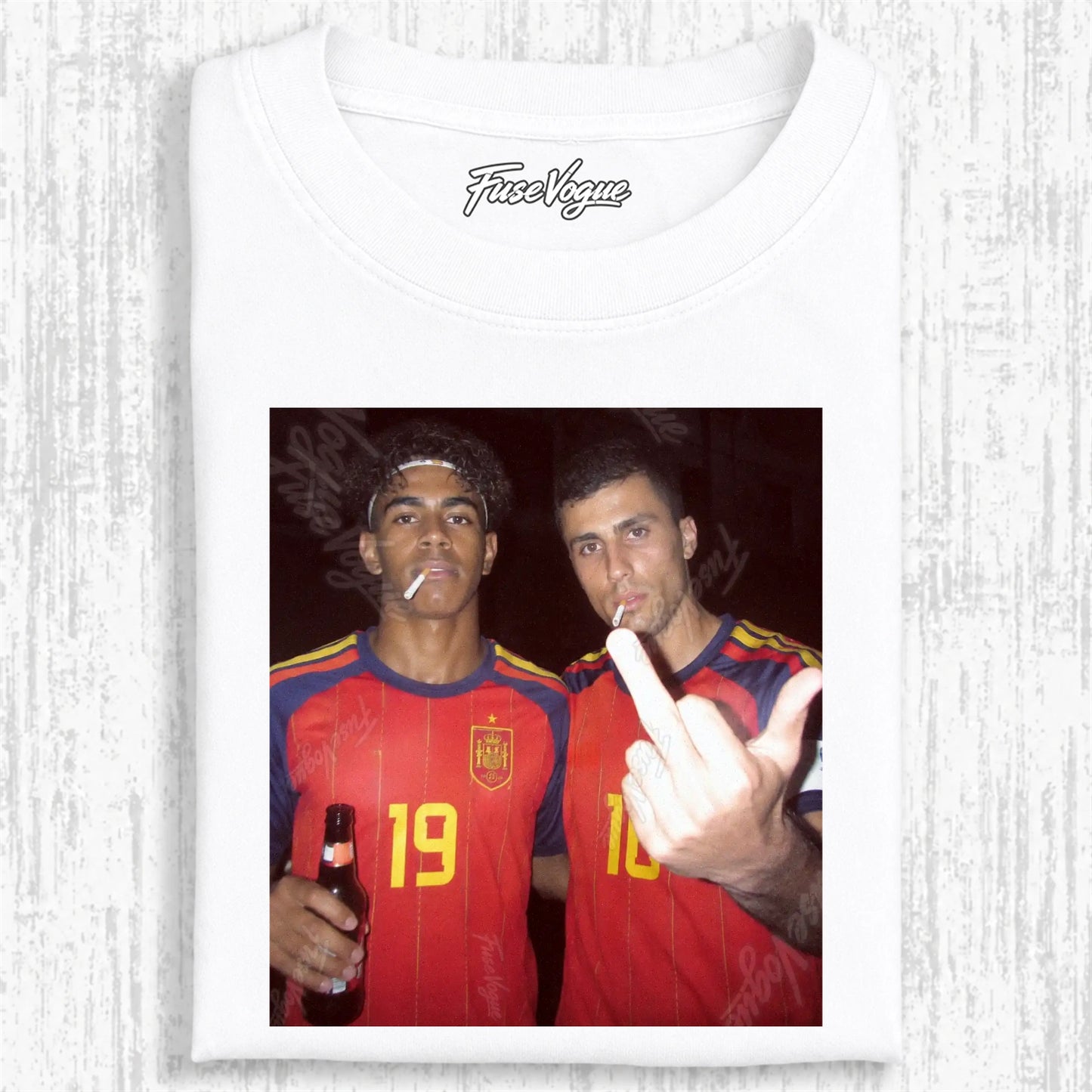 Spain Football Style Tee 2.1 - FUSEVOGUE