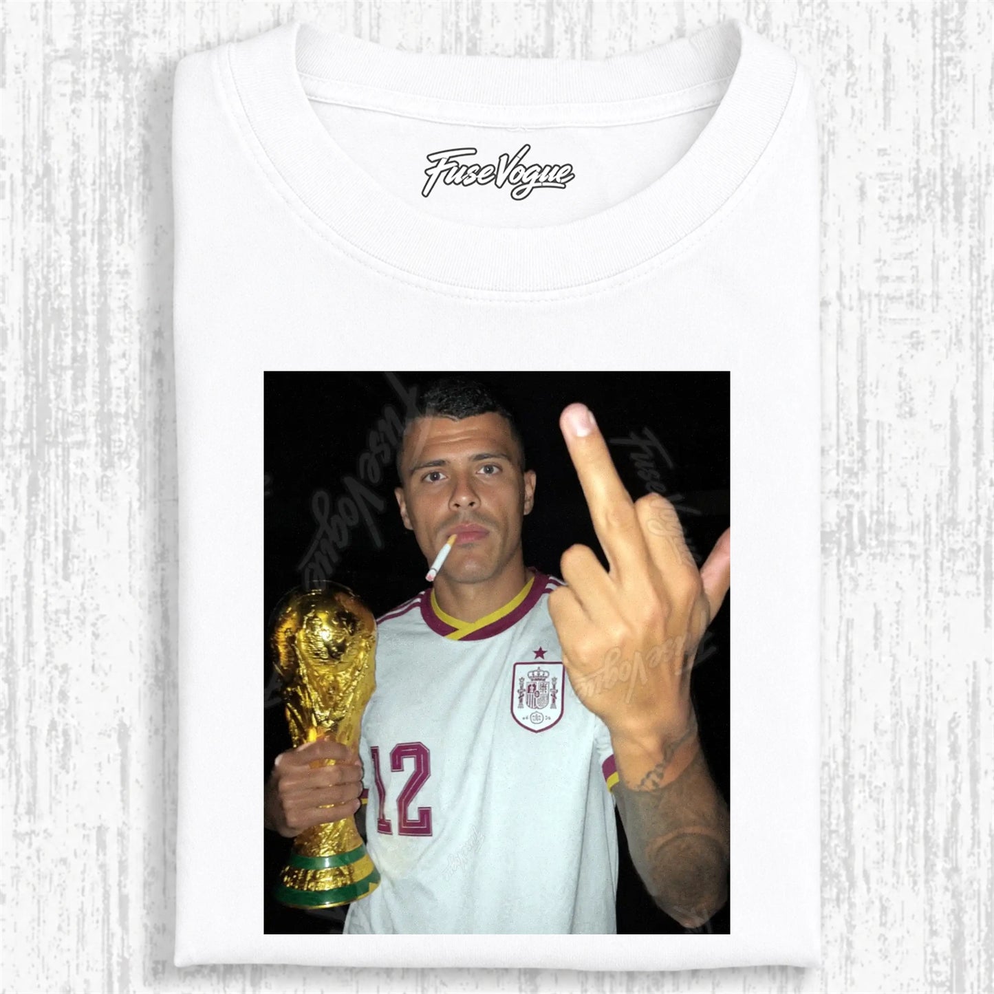 Spain Football Style Tee V1.2 - FUSEVOGUE