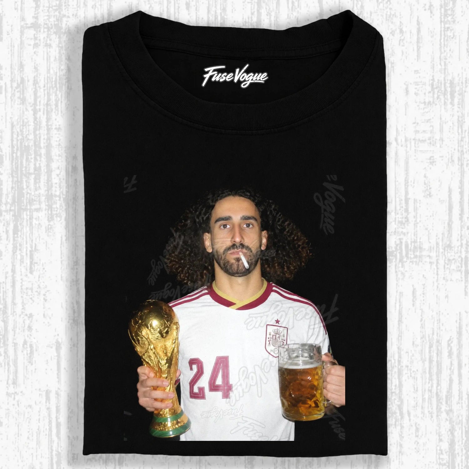 Spain Football Style Tee V1.3 - FUSEVOGUE