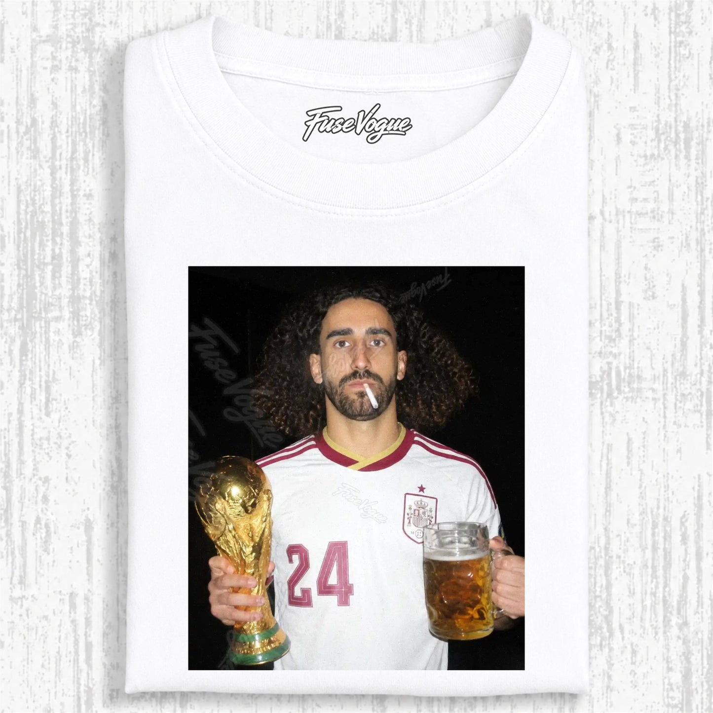 Spain Football Style Tee V1.3 - FUSEVOGUE