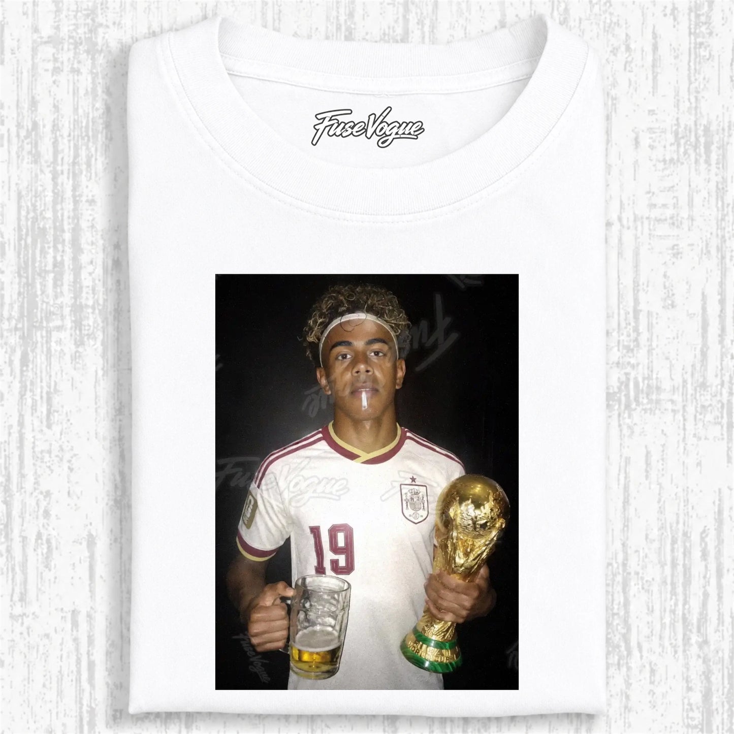 Spain Football Style Tee V1.6 - FUSEVOGUE