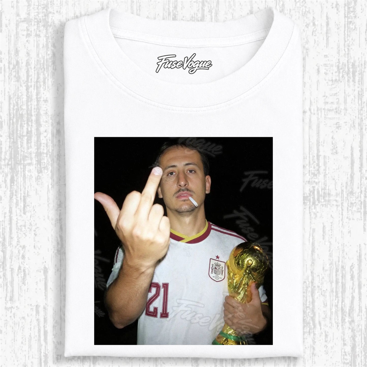 Spain Football Style Tee V1.8 - FUSEVOGUE