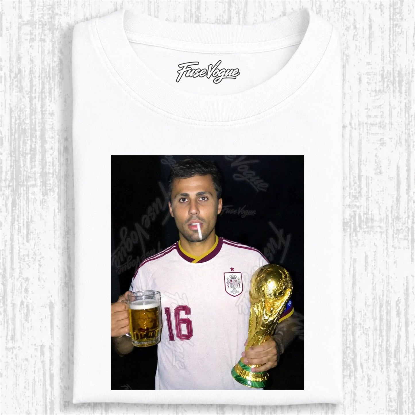 Spain Football Style Tee V1.9 - FUSEVOGUE