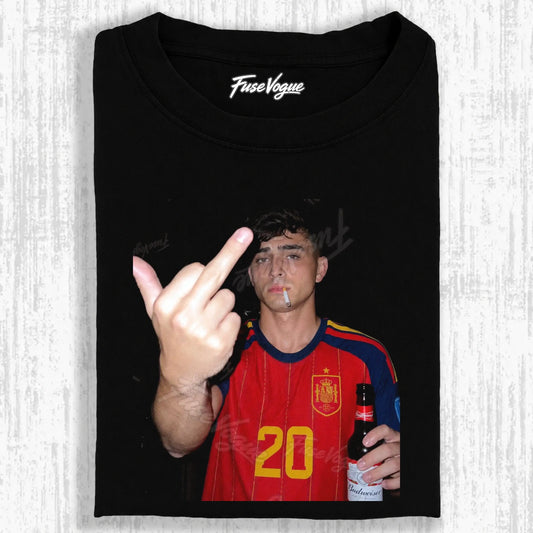 Spain Soccer Style Tee 1 - FUSEVOGUE