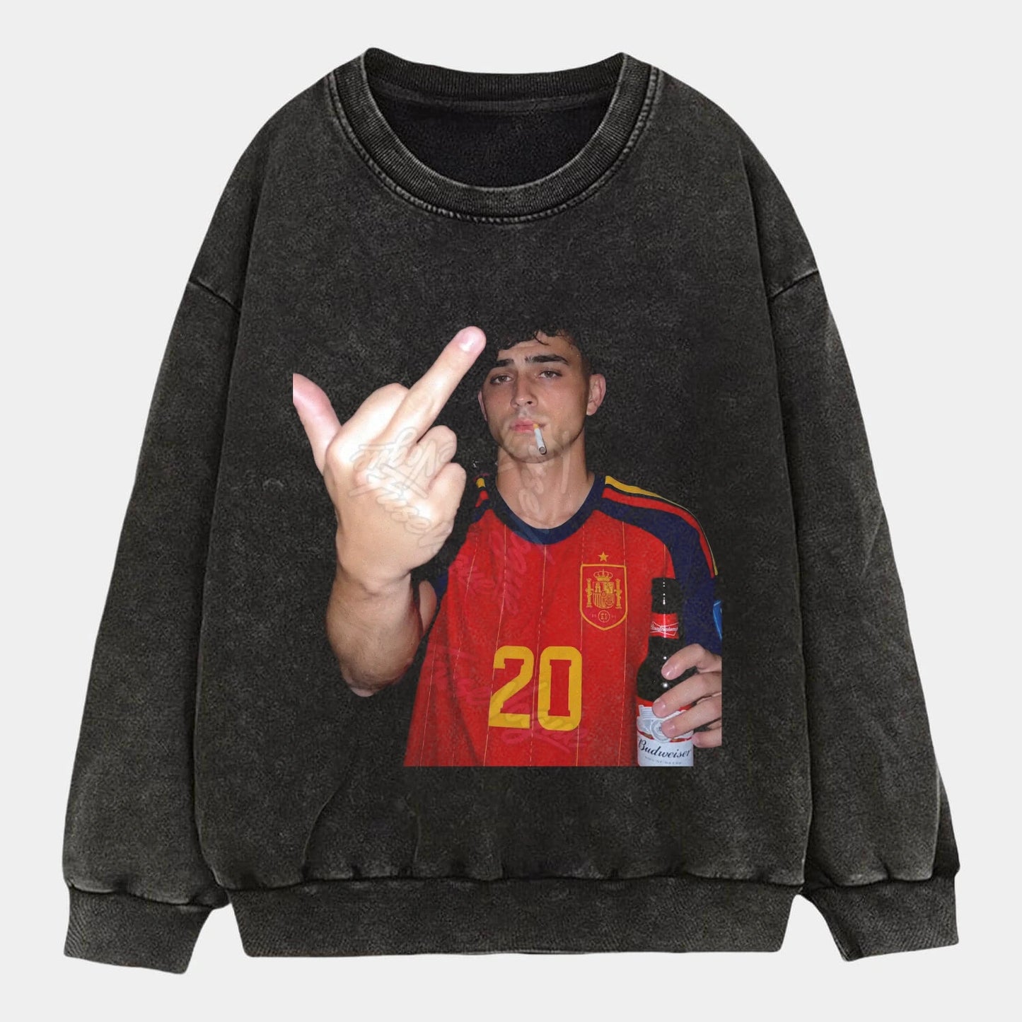 Spain Soccer Style Tee 1 - FUSEVOGUE