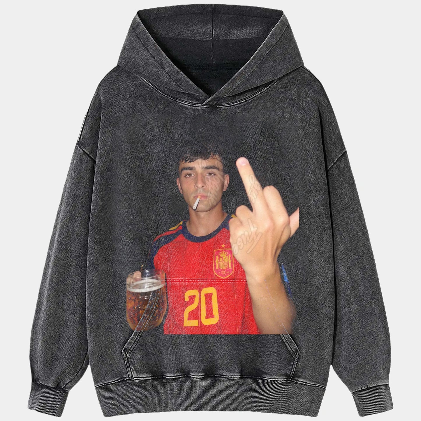 Spain Soccer Style Tee 2 - FUSEVOGUE