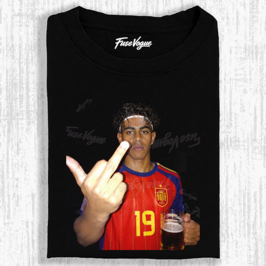 Spain Soccer Style Tee 3 - FUSEVOGUE
