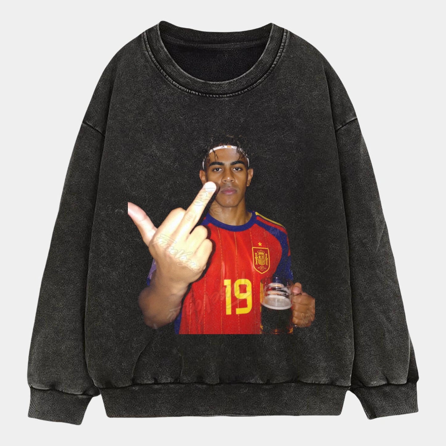 Spain Soccer Style Tee 3 - FUSEVOGUE