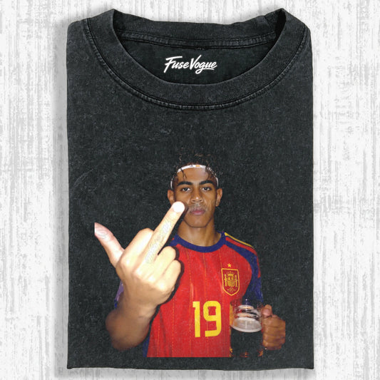 Spain Soccer Style Tee 3 - FUSEVOGUE