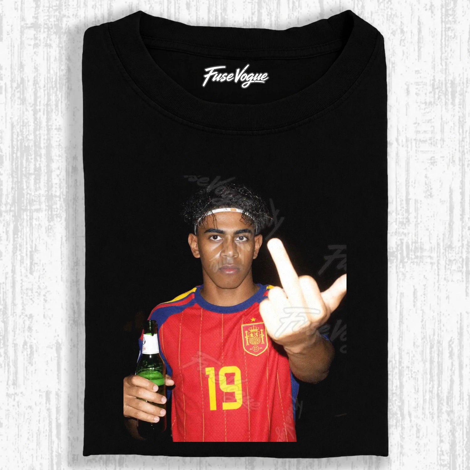 Spain Soccer Style Tee 4 - FUSEVOGUE