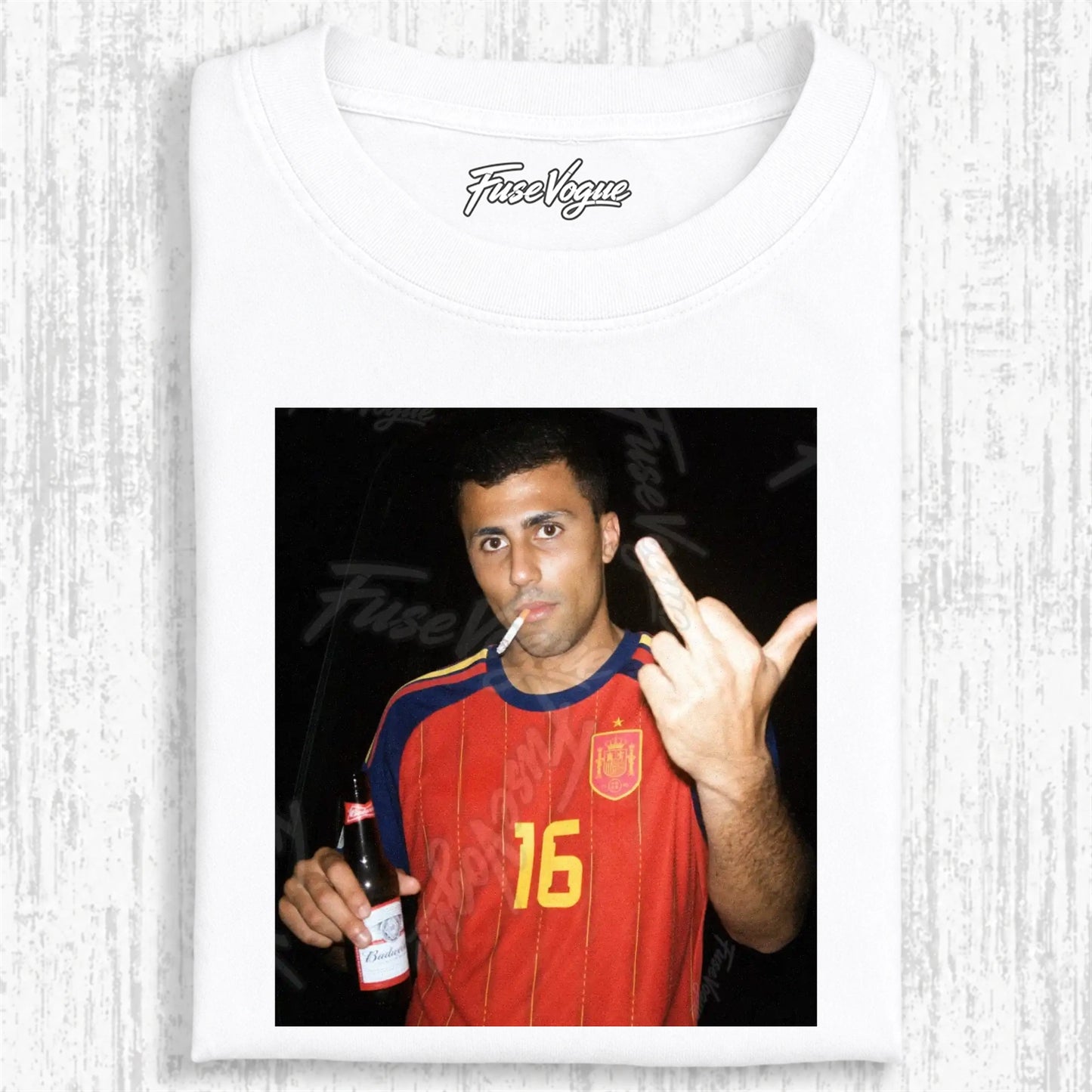 Spain Soccer Style Tee 6 - FUSEVOGUE