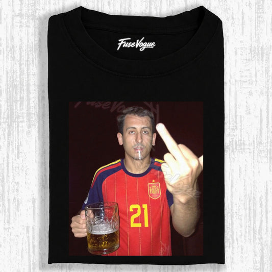 Spain Soccer Style Tee 7 - FUSEVOGUE