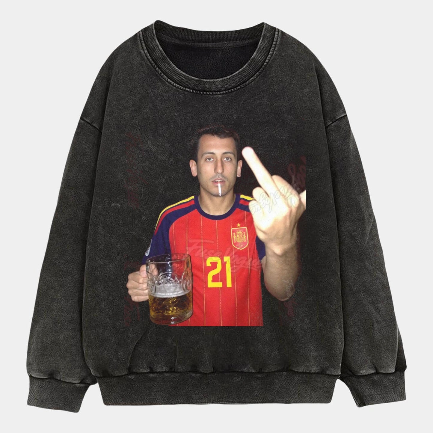 Spain Soccer Style Tee 7 - FUSEVOGUE