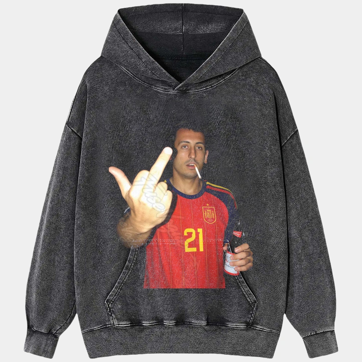 Spain Soccer Style Tee 8 - FUSEVOGUE