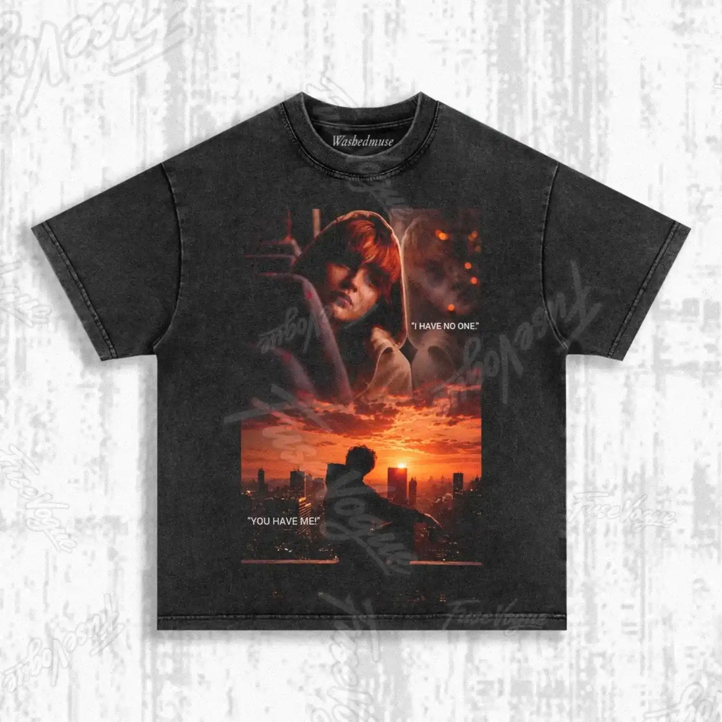 SPIDER SHADOW HERO GRAPHIC T-SHIRT - FUSEVOGUE
