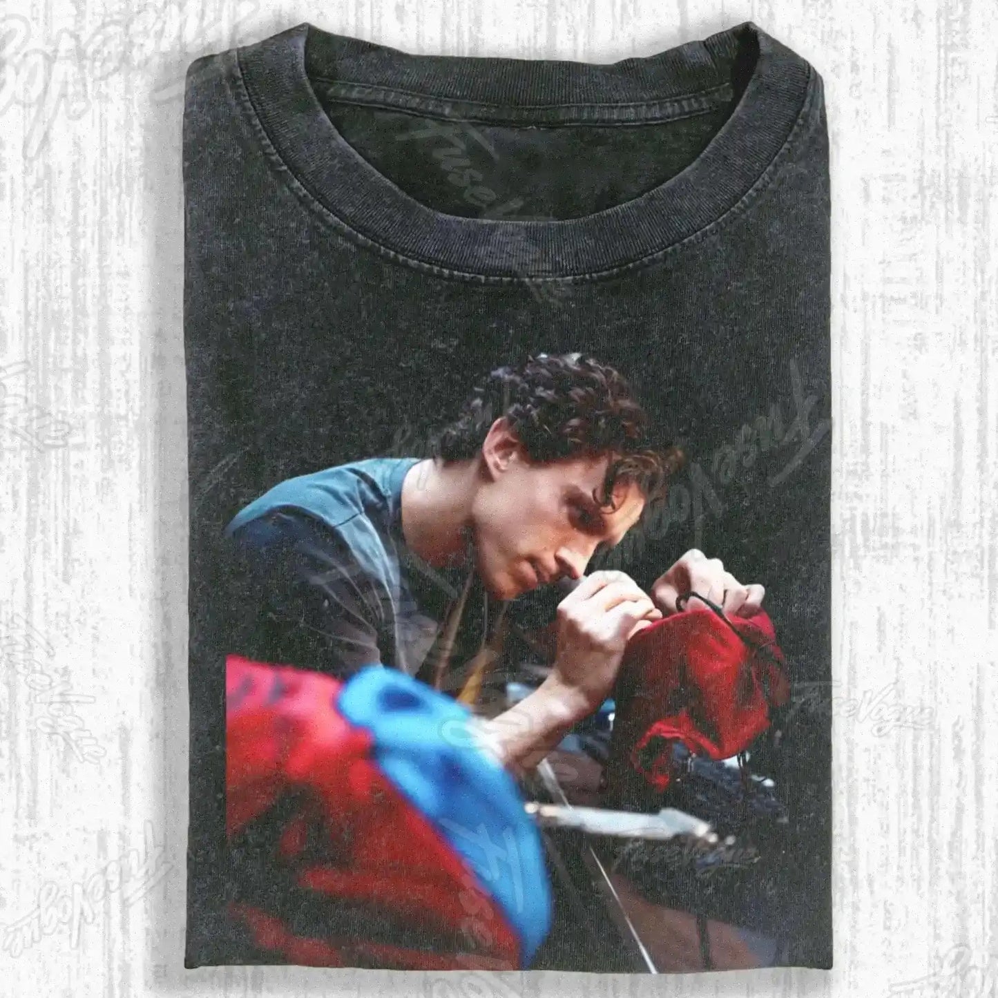 SPIDER SHADOW HERO GRAPHIC T-SHIRT - FUSEVOGUE