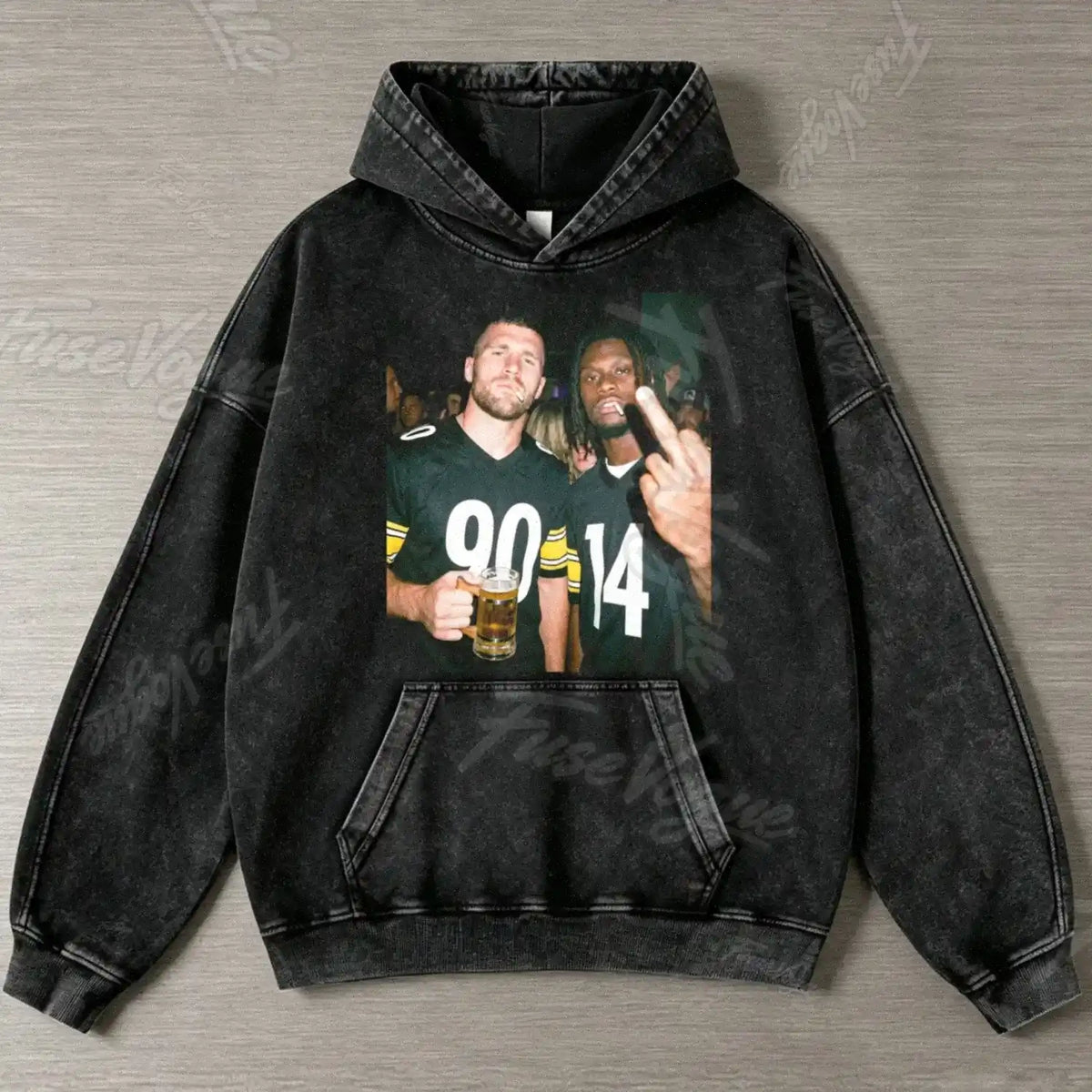 T.JW90 & GP14 Steelers Football Tee - FUSEVOGUE