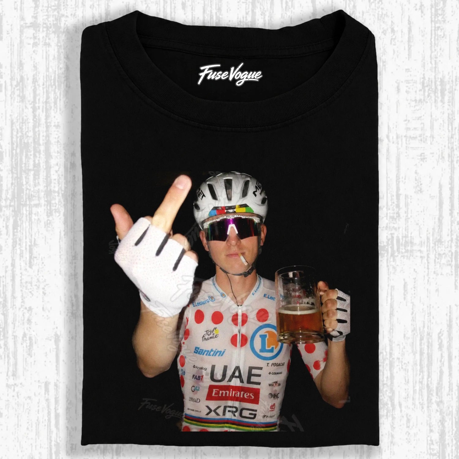 Tadej Pogačar 2026 Tee 2 - FUSEVOGUE