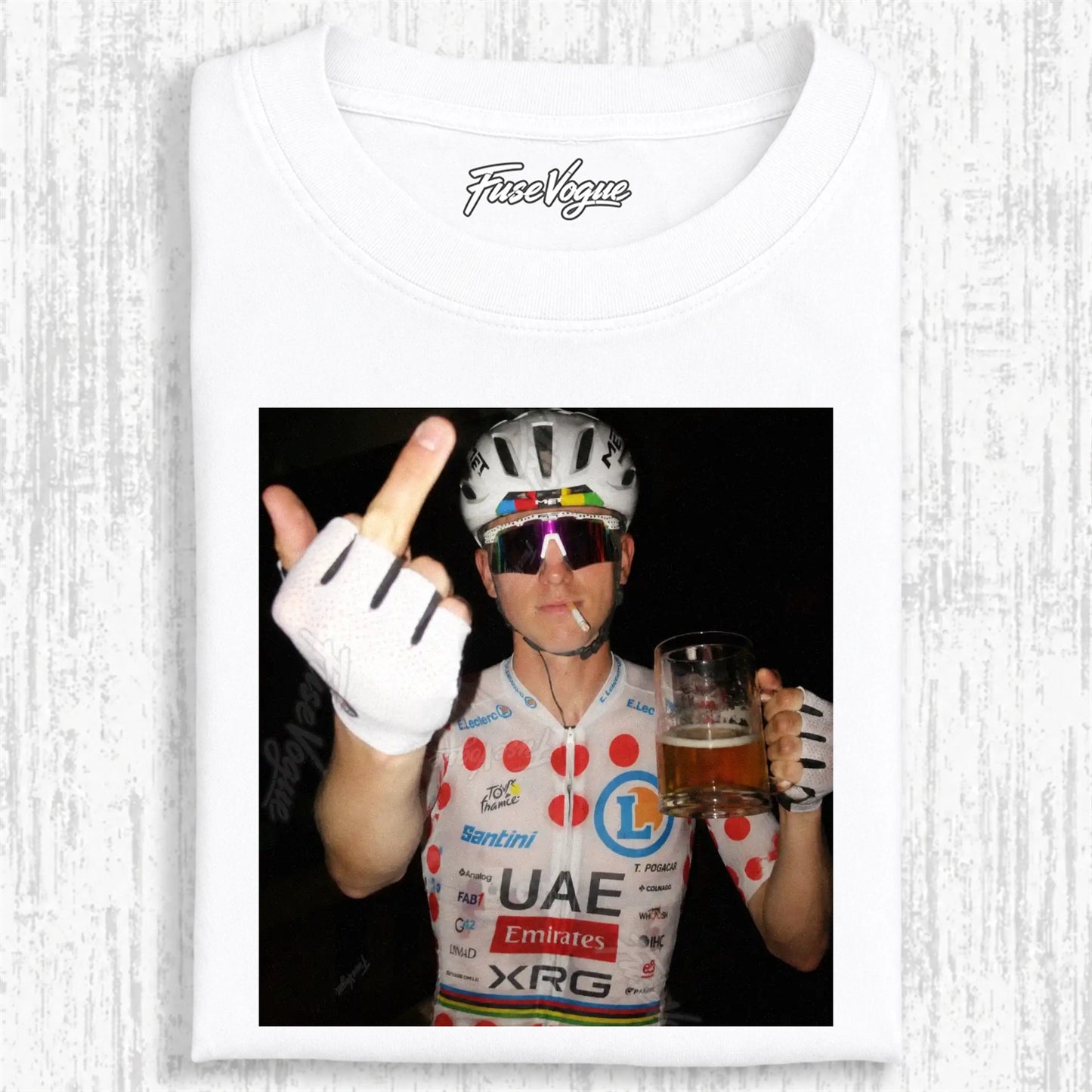 Tadej Pogačar 2026 Tee 2 - FUSEVOGUE