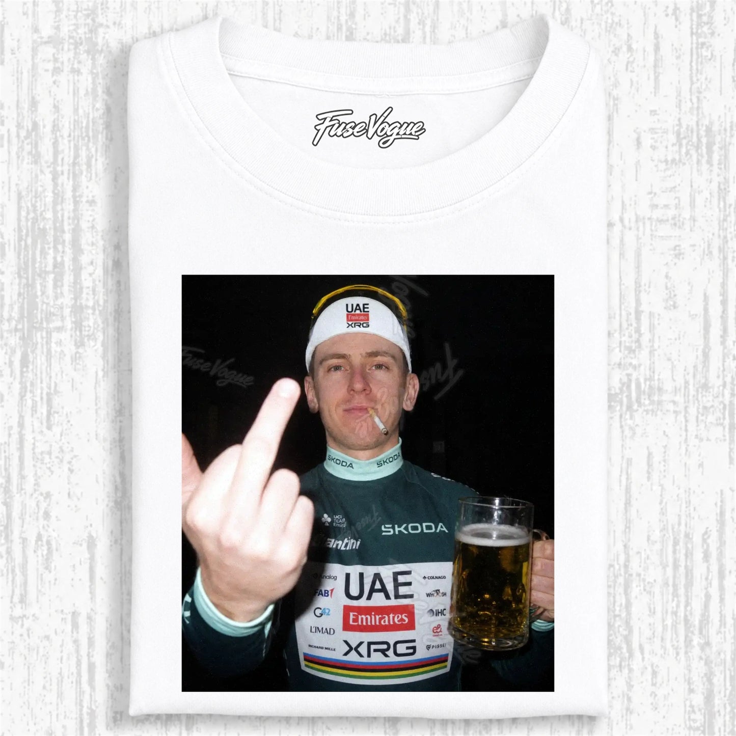 Tadej Pogačar 2026 Tee 4 - FUSEVOGUE