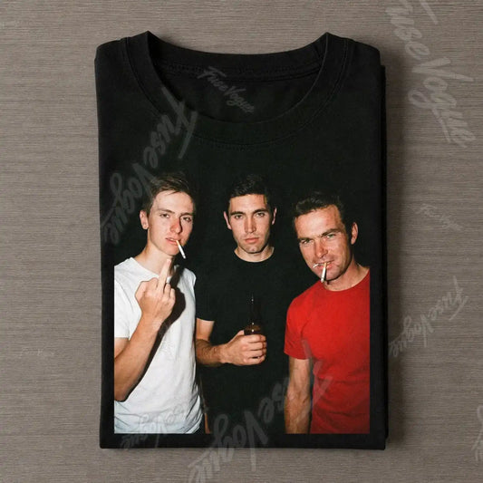 Tadej Pogačar & Eddy Merckx & Bernard Hinault 2026 Vintage T-shirt - FUSEVOGUE