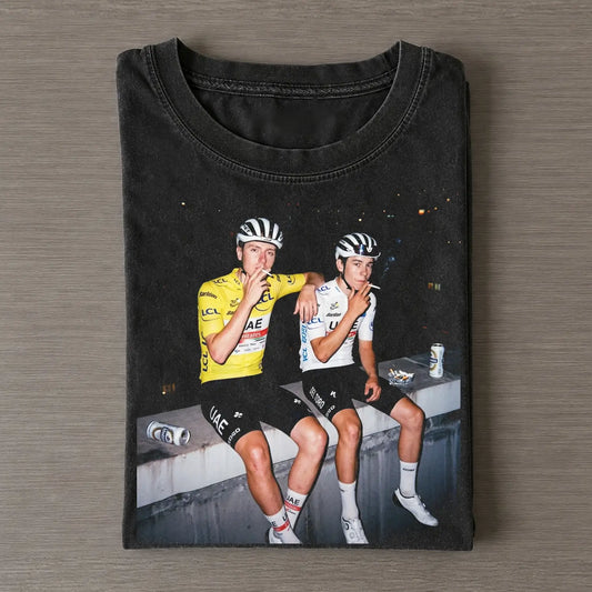 Tadej Pogačar & Isaac Del Toro 2026 Tee 3 - FUSEVOGUE