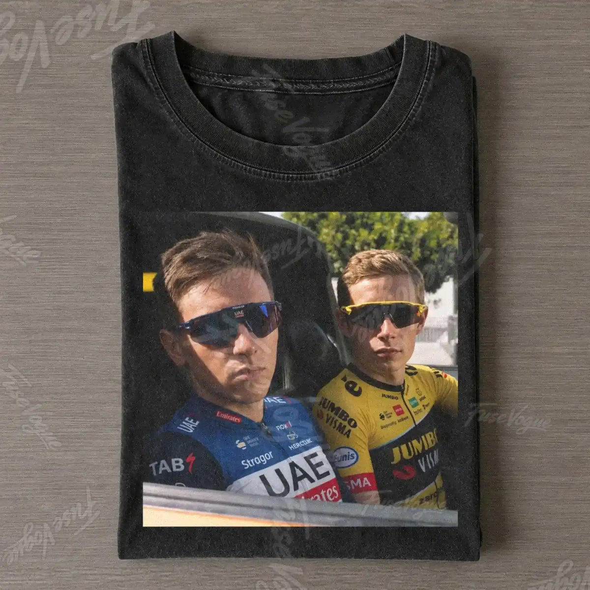 Tadej Pogačar & Jonas Vingegaard Tee - FUSEVOGUE