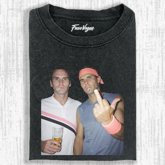Tennis Legends Tee V1 - FUSEVOGUE