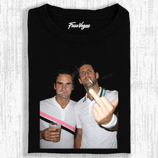 Tennis Legends Tee V2 - FUSEVOGUE