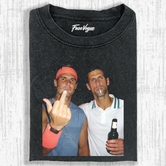 Tennis Legends Tee V4 - FUSEVOGUE