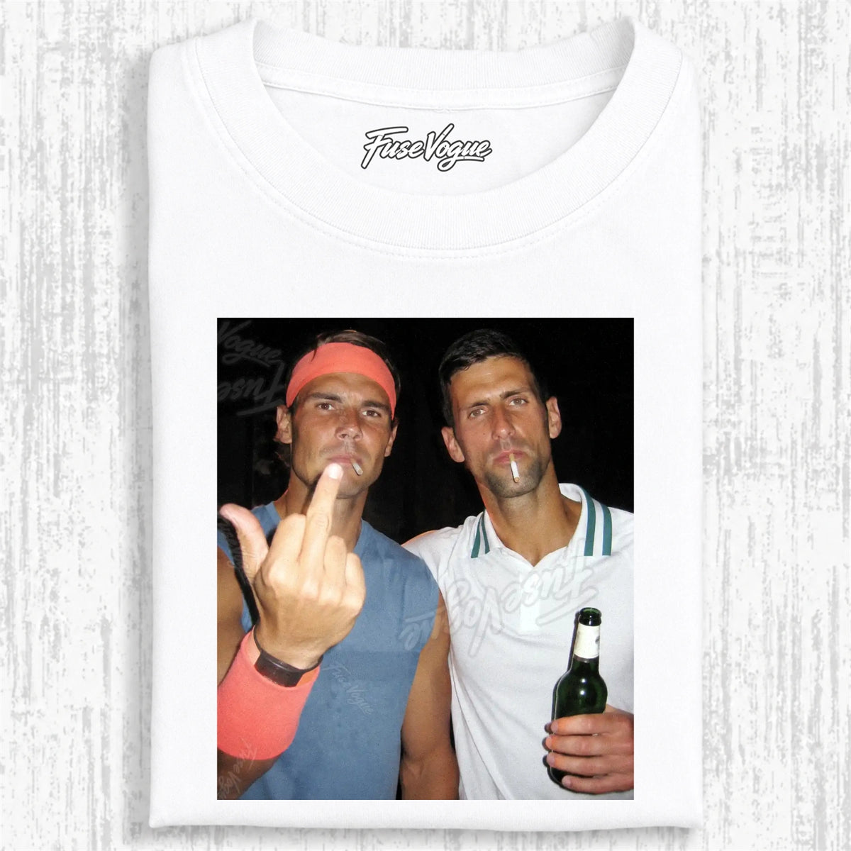 Tennis Legends Tee V4 - FUSEVOGUE