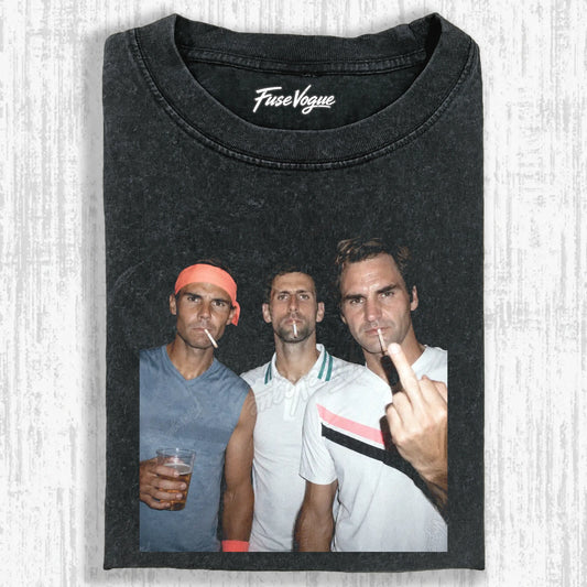 Tennis Legends Tee V8 - FUSEVOGUE
