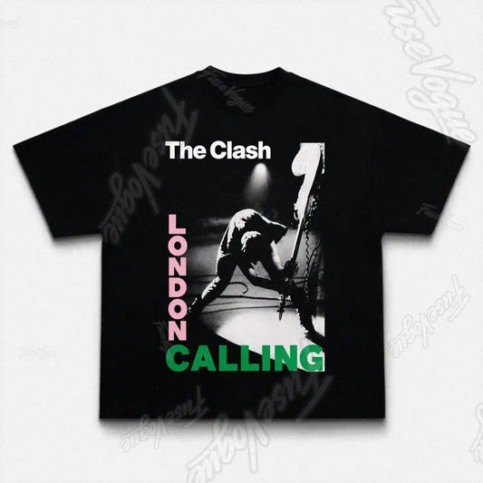 THE CLASH LONDON CALLING GRAPHIC TEE - FUSEVOGUE