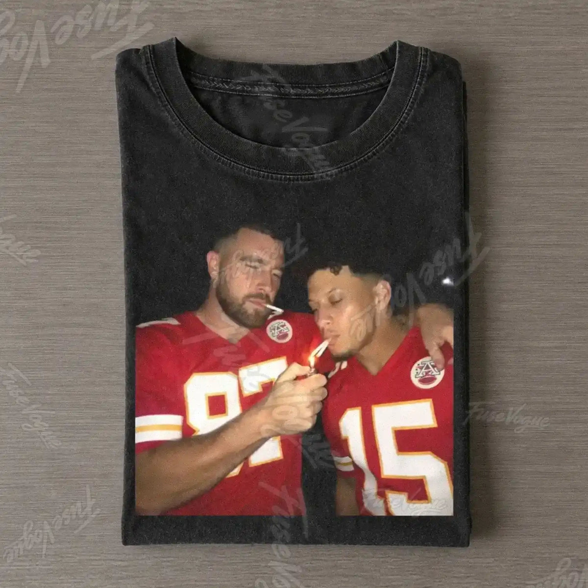 TK & PM Football T-shirt - FUSEVOGUE