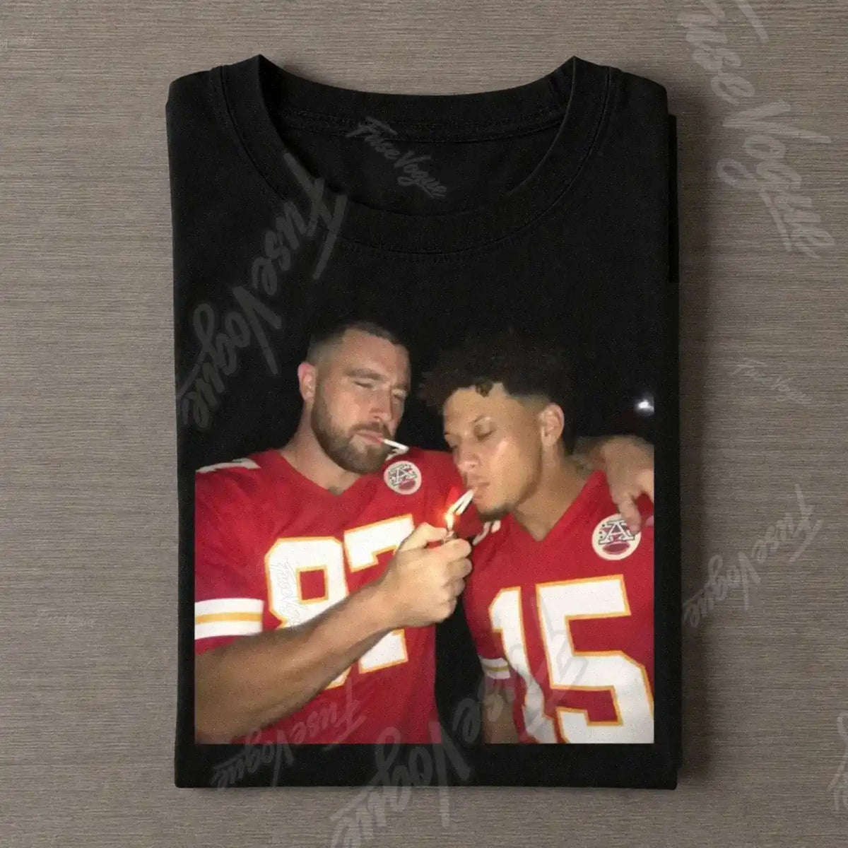 TK & PM Football T-shirt - FUSEVOGUE