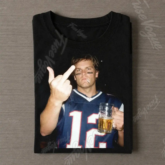 Tom Brady Football T-shirt - FUSEVOGUE