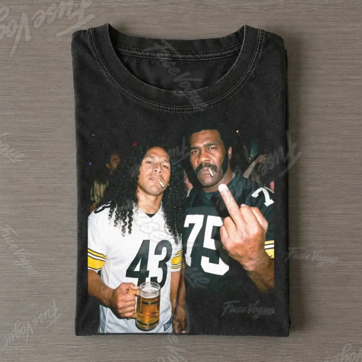 TP43 & JG75 Legend Steelers Football Tee - FUSEVOGUE
