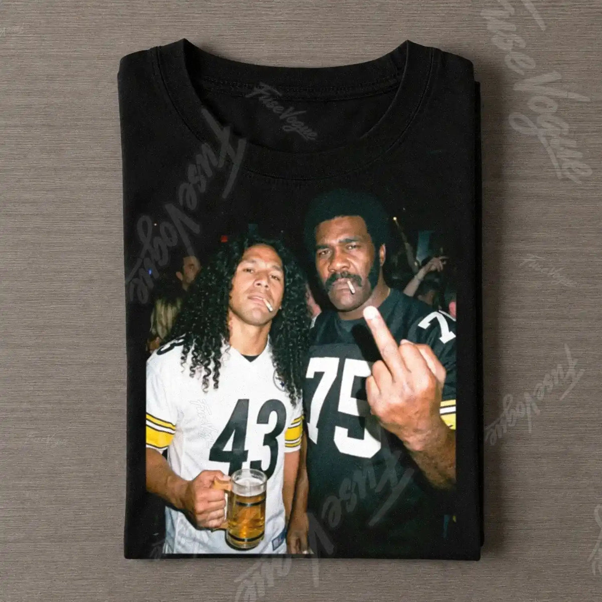 TP43 & JG75 Legend Steelers Football Tee - FUSEVOGUE