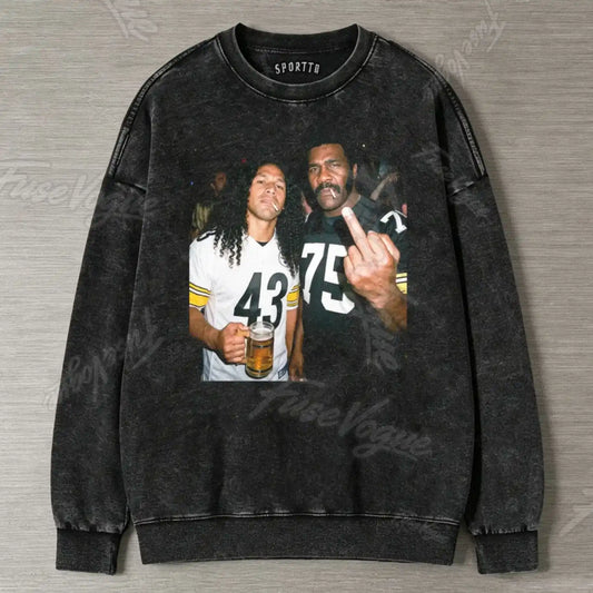 TP43 & JG75 Legend Steelers Football Tee - FUSEVOGUE